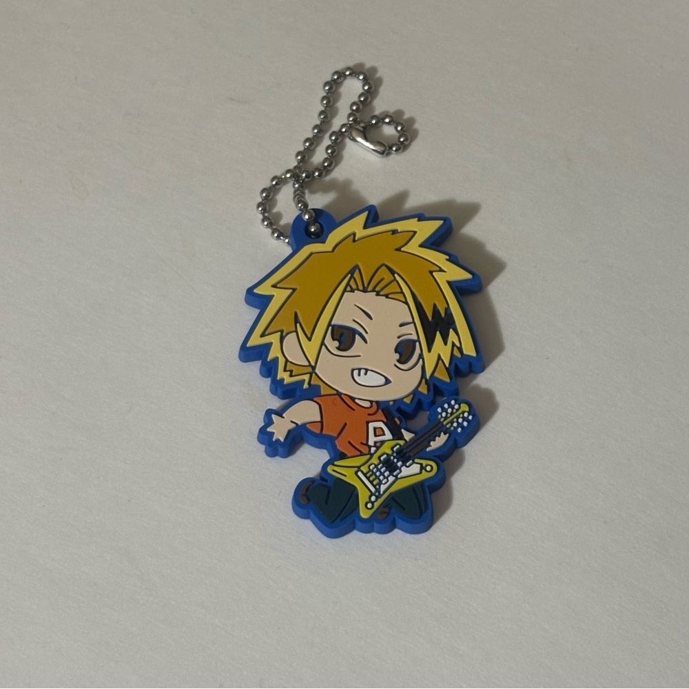 Denki Kaminari Rubber Keychain My Hero Academia Deforaba ScF Ver.
